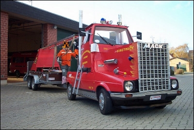 Motivwagen Firetruck